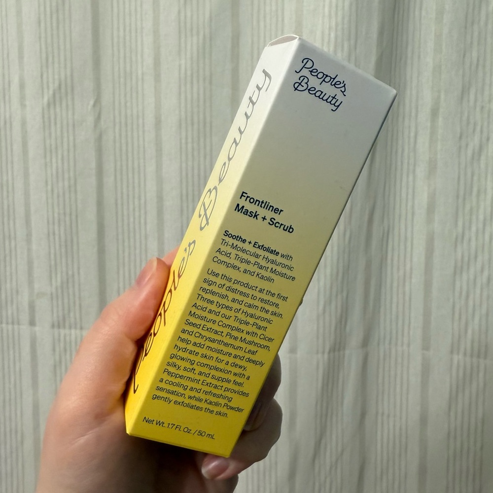 NIB💖 People’s Beauty Step 2: Frontliner Mask + Scrub - Picture 4 of 7